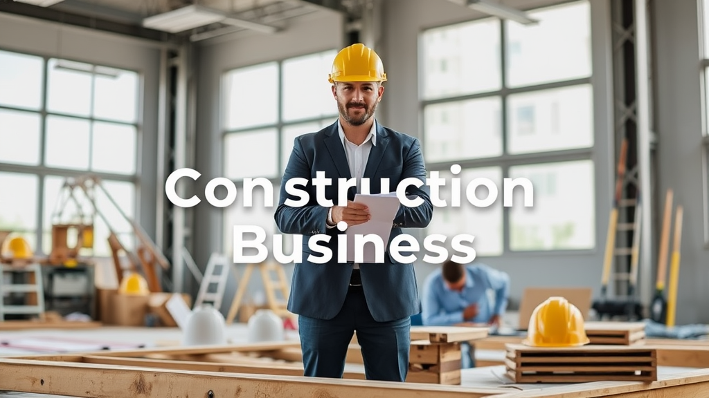 Tips for starting construction business